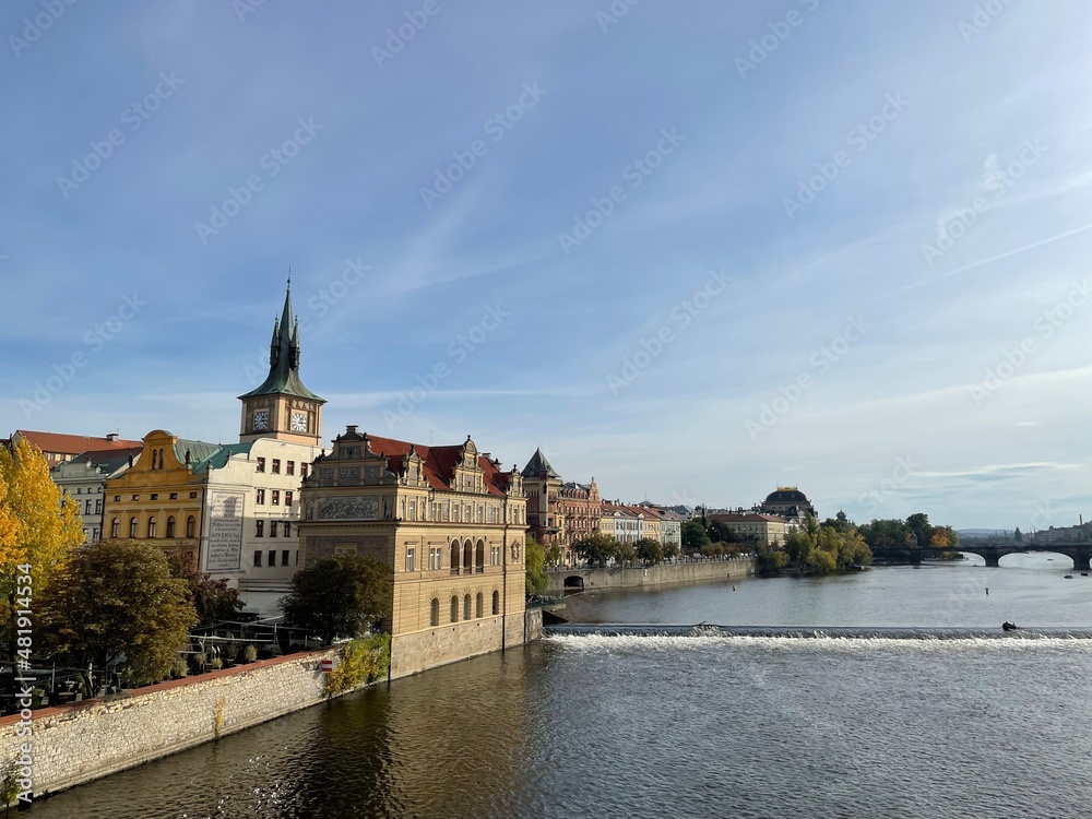 Naklejka premium Prague Landscape Czech Republic Culture