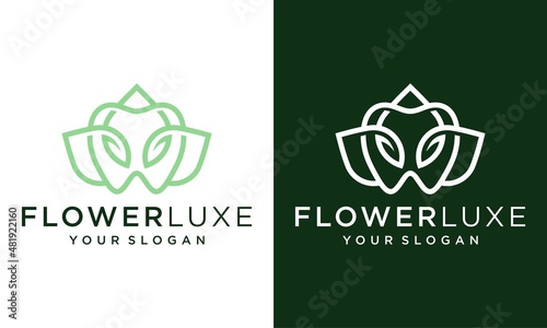 illustration vector graphic of flower and tooth in bloom.
fit for nutrition products, etc.