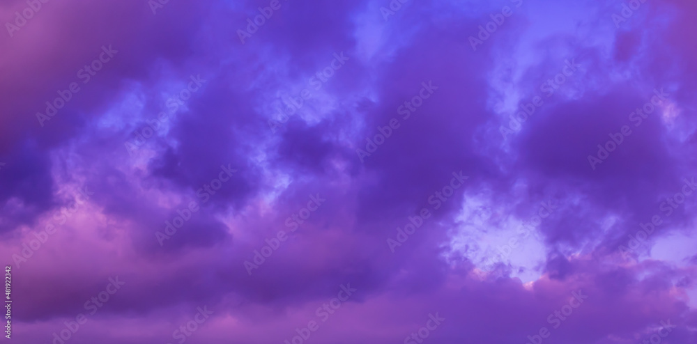 sky with clouds for background