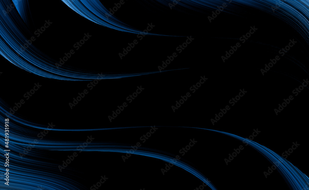 Obraz premium abstract blue and black are light pattern with the gradient is the with floor wall metal texture soft tech diagonal background black dark clean modern.