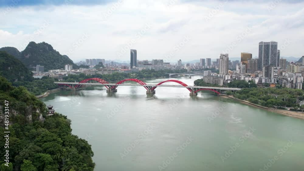 Wenhui Bridge, Liuzhou City, Guangxi Autonomous Region Wenhui Bridge, Liuzhou City, Guangxi Autonomous Region