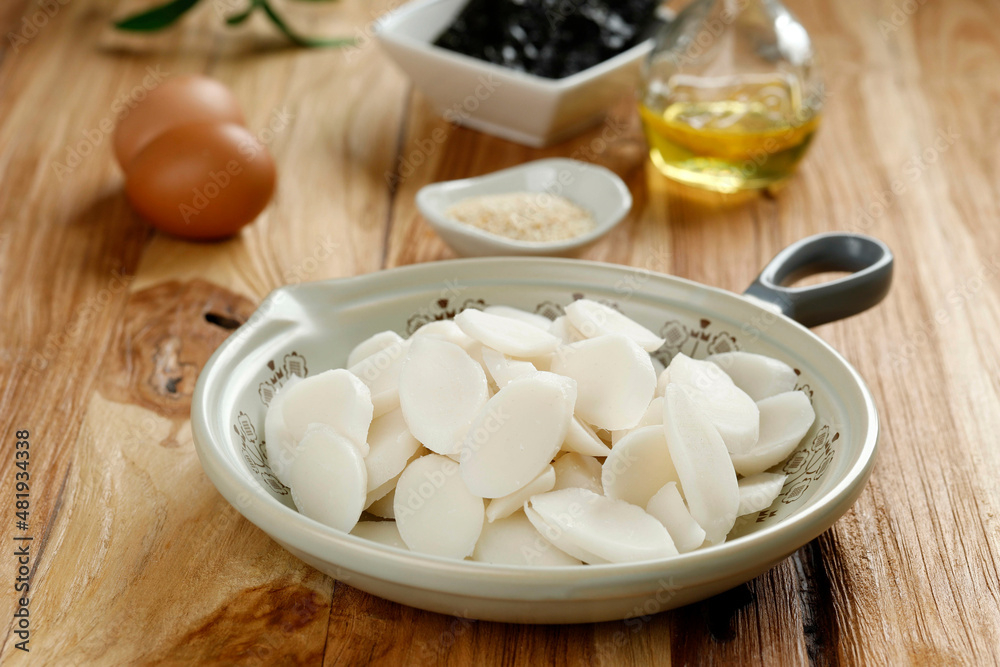 Korean traditional food Bar rice cake Korean traditional food Bar rice cake