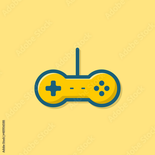 Game controller icon illustration