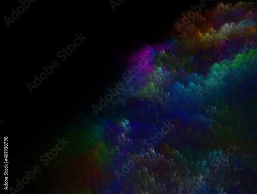 Imaginatory fractal abstract background Image