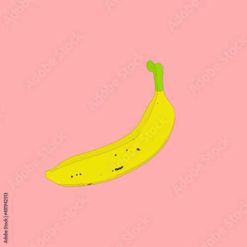 Banana  Pop  Art  Poster