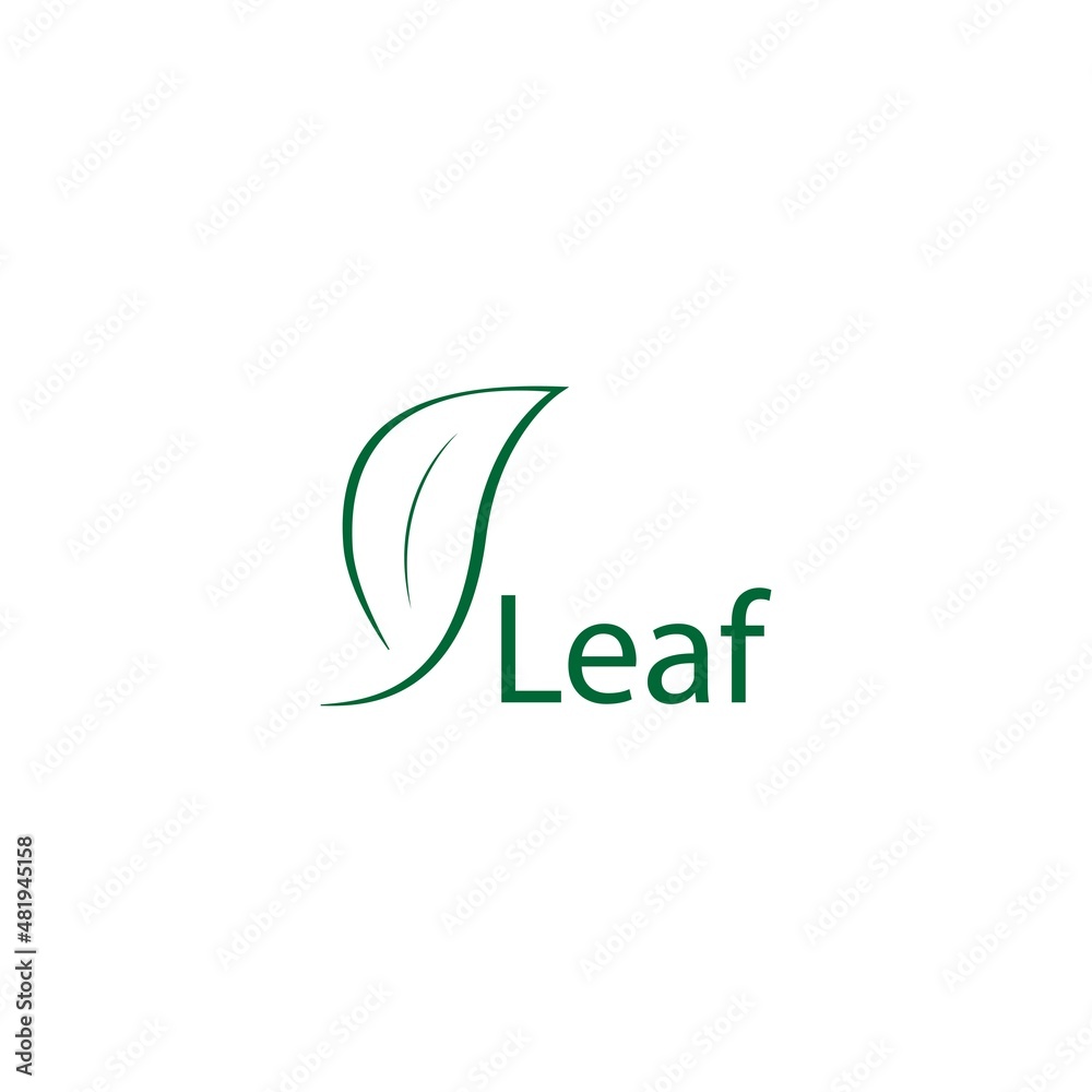 Obraz premium leaf logo