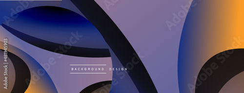 Original graphic wallpaper. Essential complex background. Movement concept composition vector illustration for wallpaper banner background or landing page