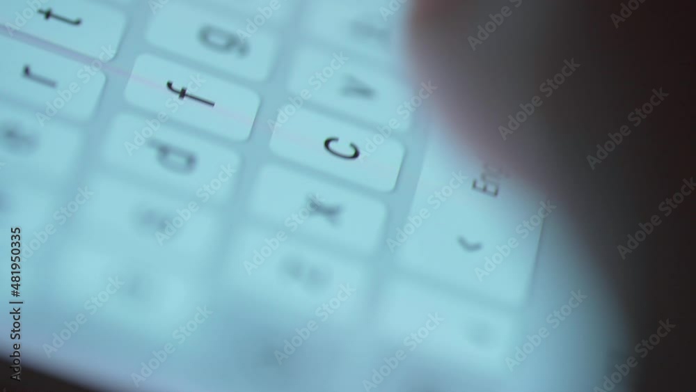 Female hands typing text on smartphone close-up. Using smartphone close up in the evening Female hands typing text on smartphone close-up. Using smartphone close up in the evening