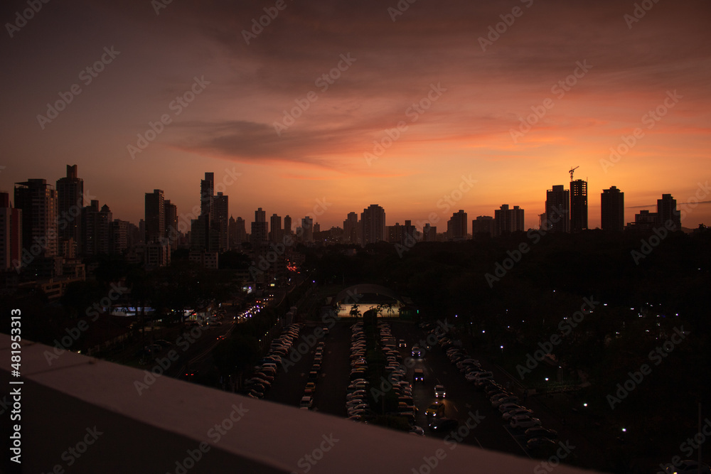 Sunset in Panama City