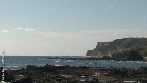 The coast of Aguni Island photo