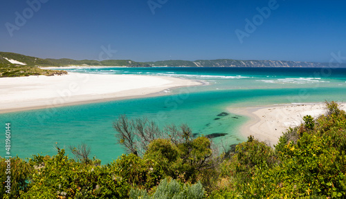 Turquoise Water at Wilson Inlet around Denmark, Western Australia