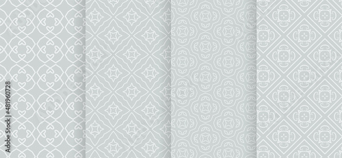 Vintage patterns for seamless wallpaper. Vector image