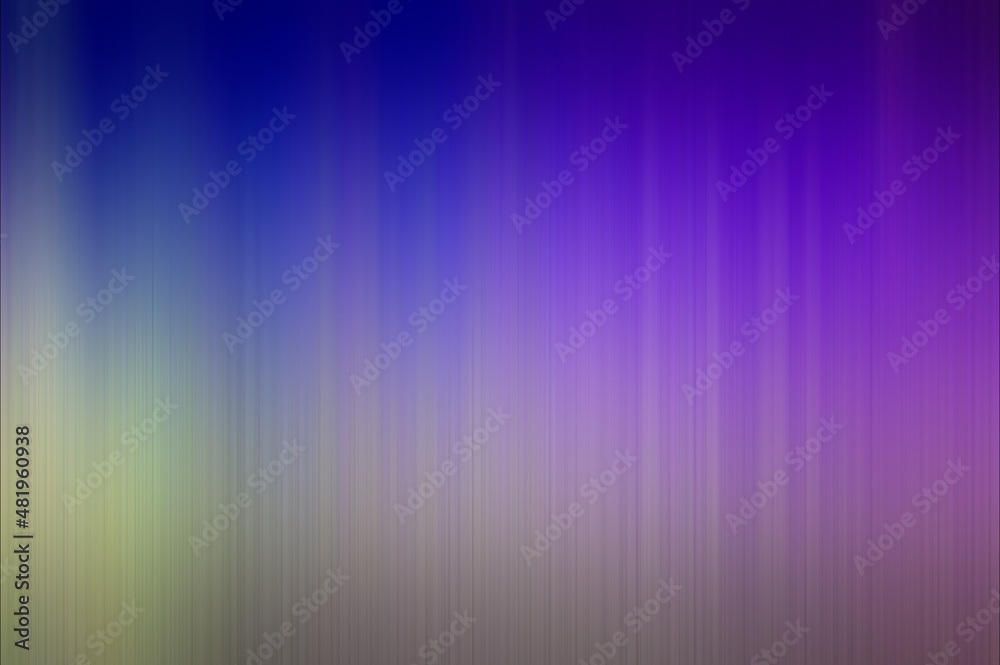 Purple, blue, yellow vertical lines.