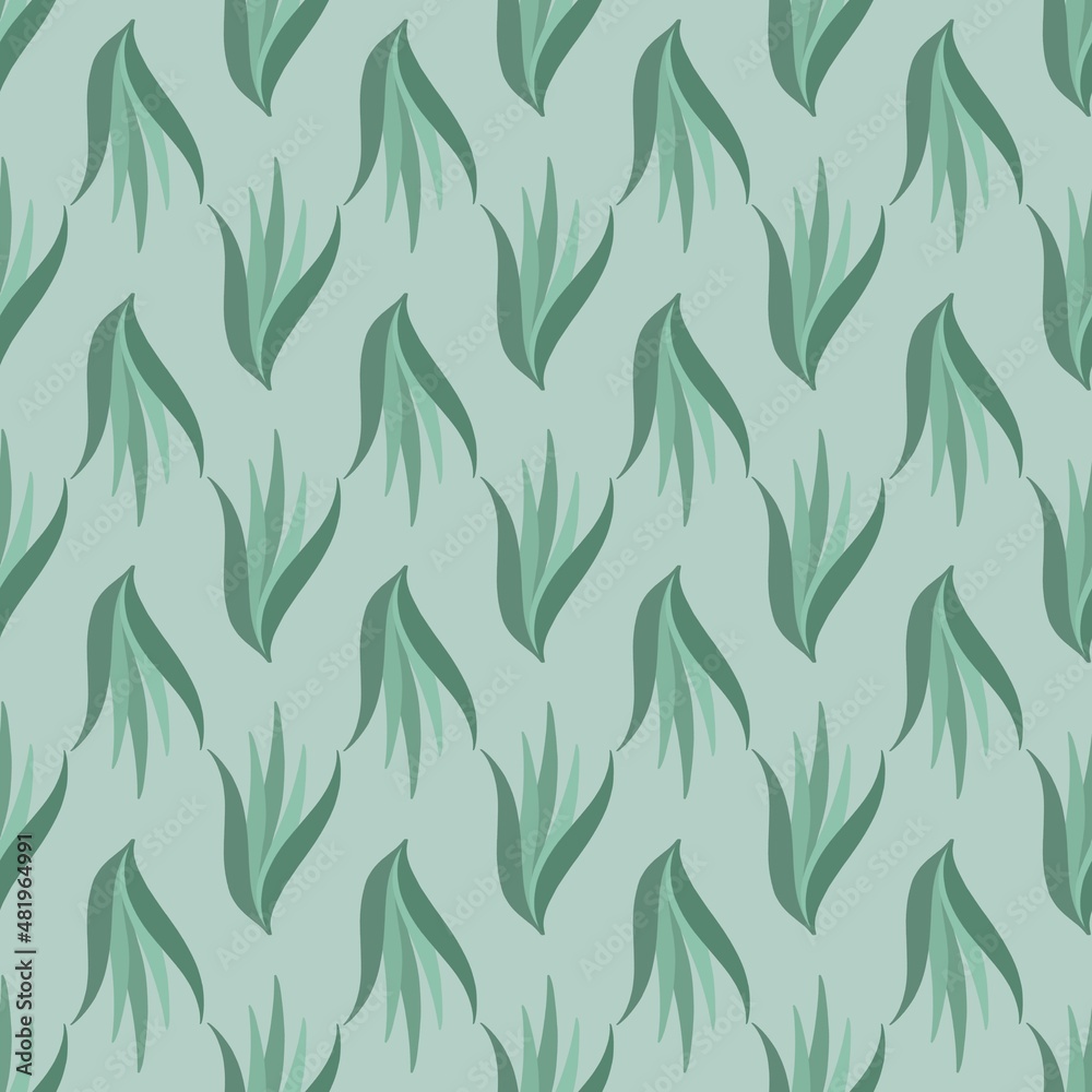 lovely green flower pattern - cute plant leaves lovely green flower pattern - cute plant leaves