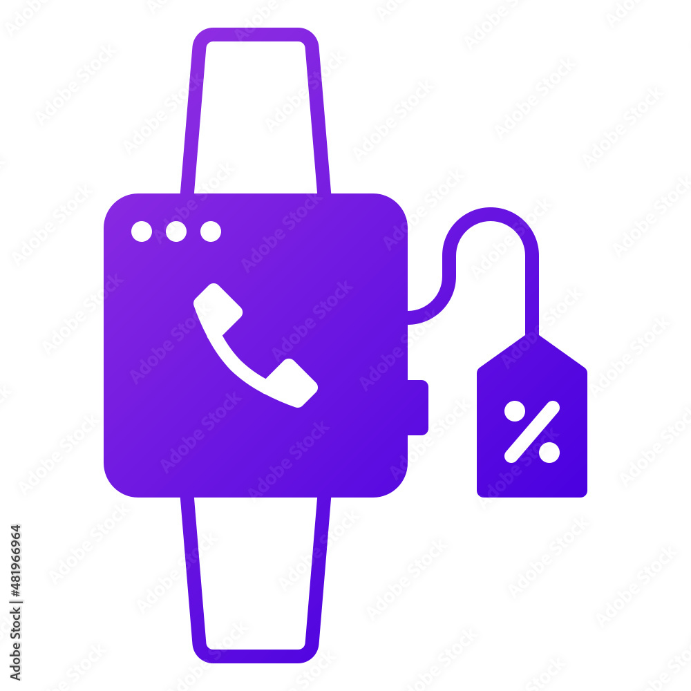 smartwatch icon illustration smartwatch icon illustration