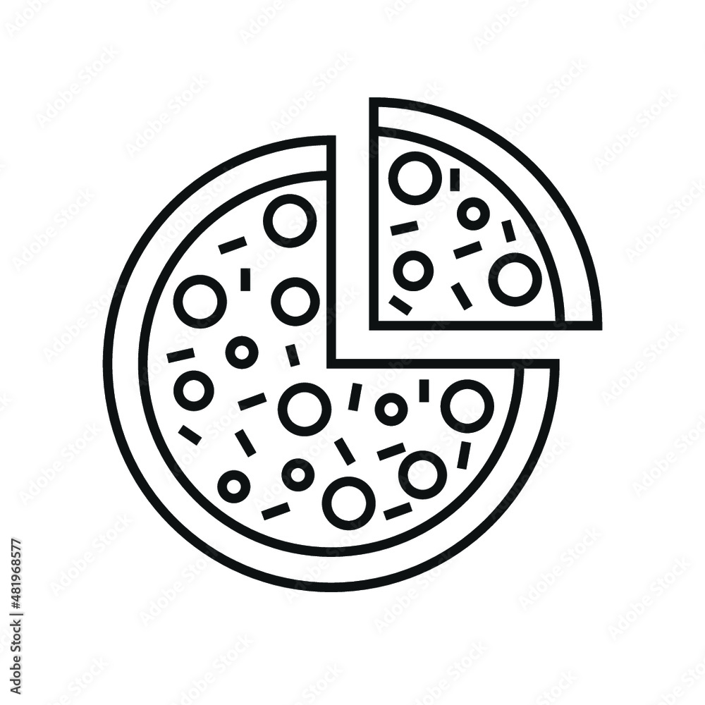 pizza food icon