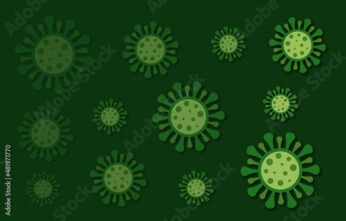 Coronavirus COVID-19 microscopic virus corona virus disease