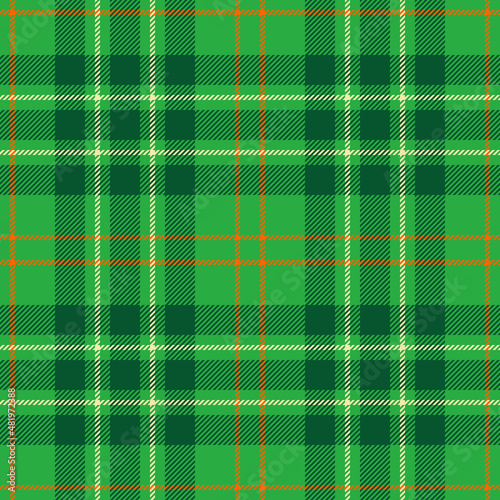 green spring or saint patrick day seamless vector texture
