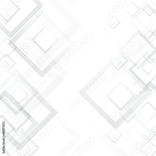 Grey Square Abstract Vector Background. Concept © Natallia