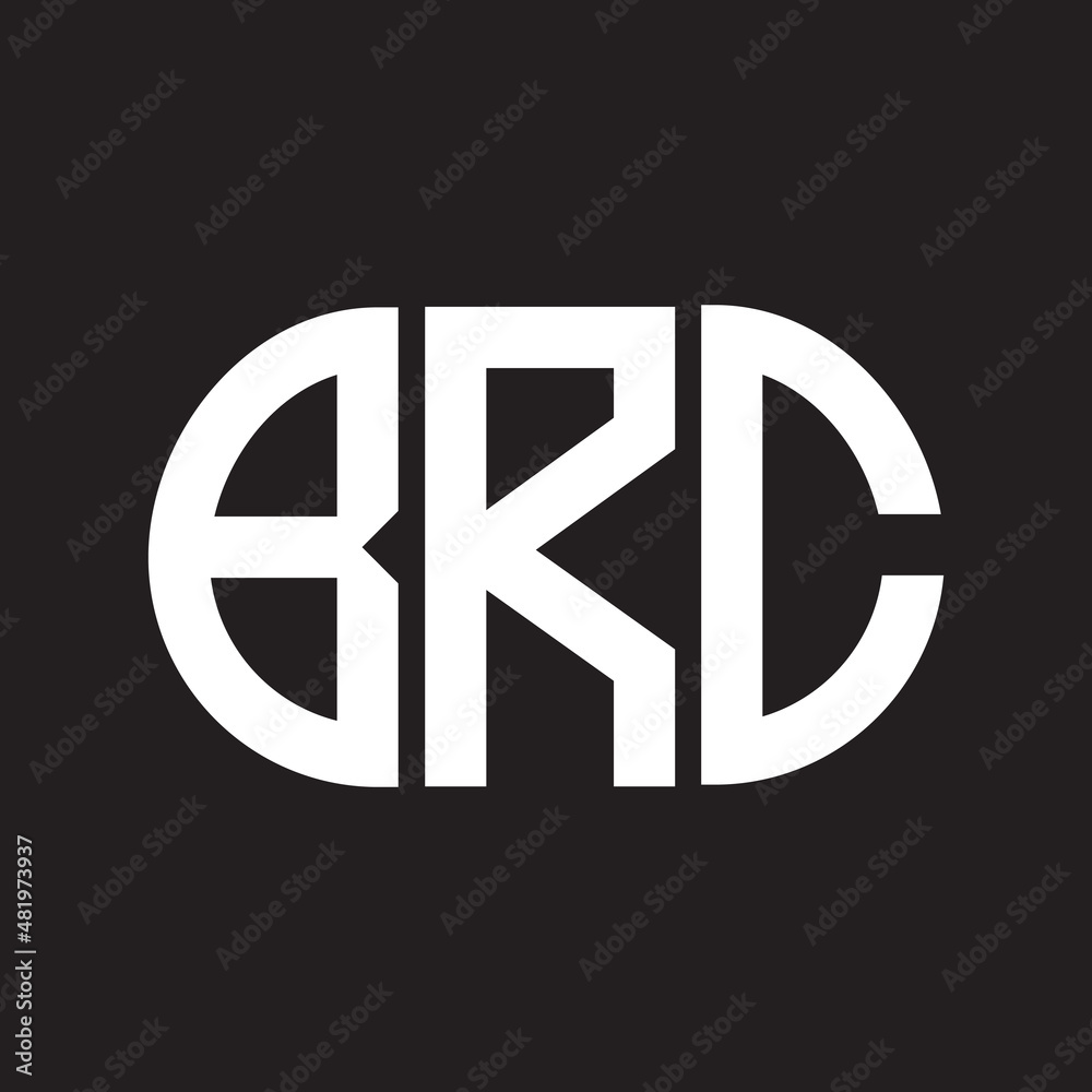 BRC letter logo design on black background. BRC BRC letter logo design on black background. BRC