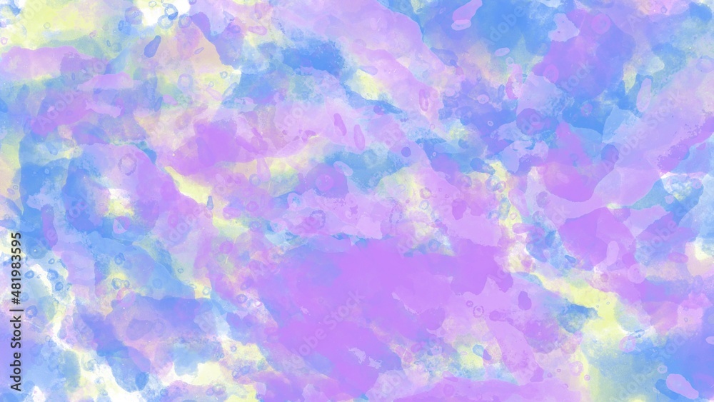 Paint style watercolor abstract background with brush texture 