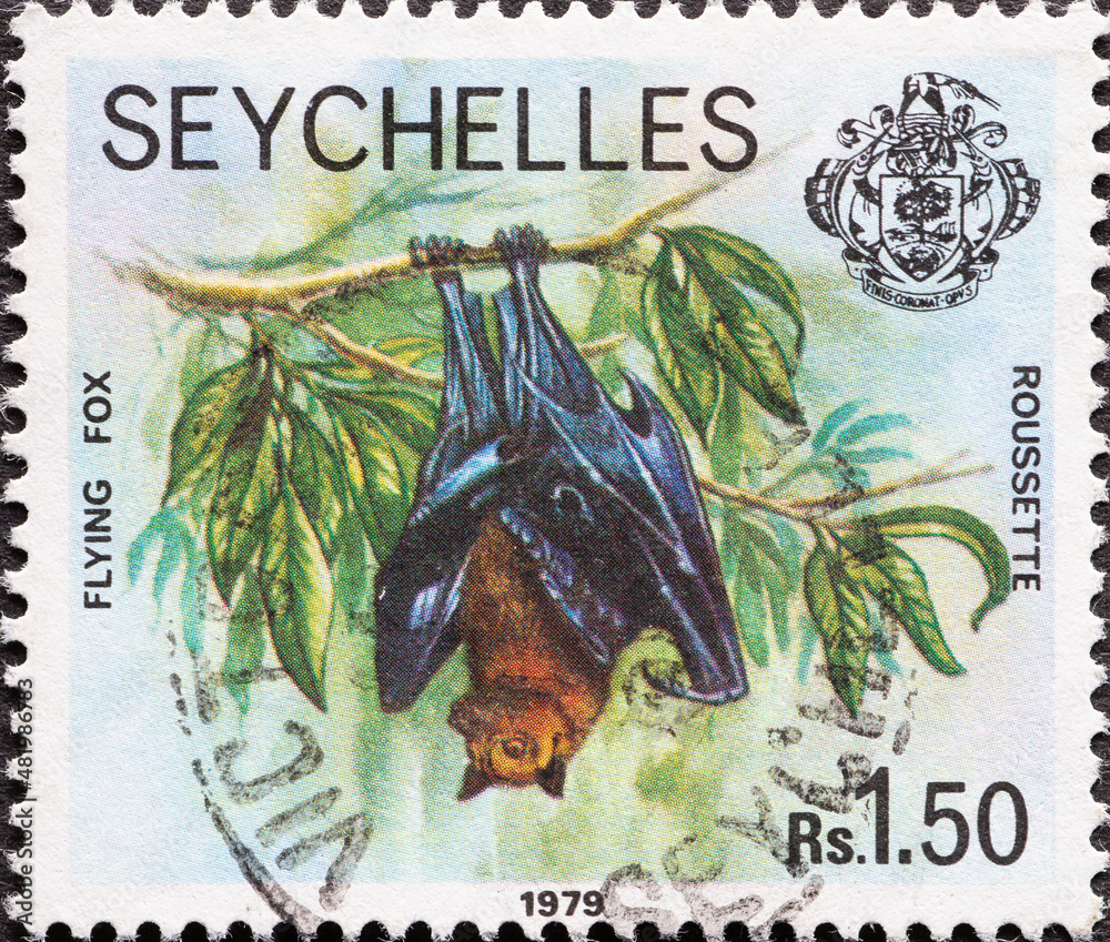 Seychelles circa 1979 a postage stamp from Seychelles shows a