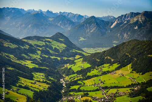 The village of  in Alpbach Valley,Austria,Tirol photo