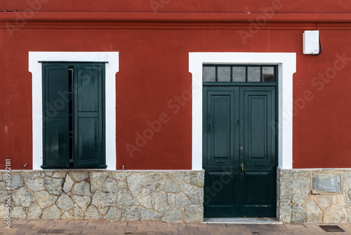 Old house in Fornells, Menorca, Balearic island, Spain