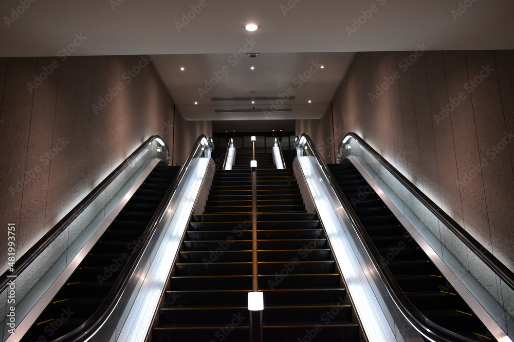 Obraz premium エスカレーター