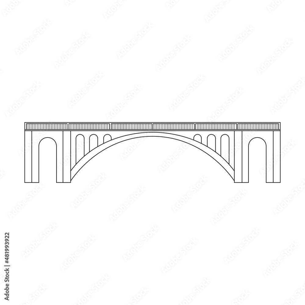 Bridge Vector Iconz Outline Vector Icon Isolated On White Background Bridge Stock ベクター Adobe Stock Bridge Vector Iconz Outline Vector Icon Isolated On White Background Bridge Stock ベクター Adobe Stock
