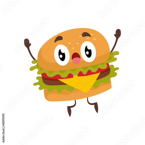 Cartoon illustration of cut...