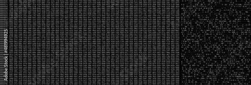 Hex dump with ascii wallpaper black and white photo