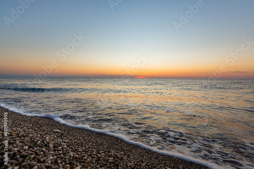 sunrise and beautiful beaches  Kemer  Turkey