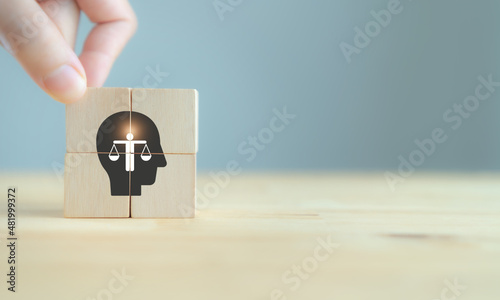 Fotografie Business ethics concept