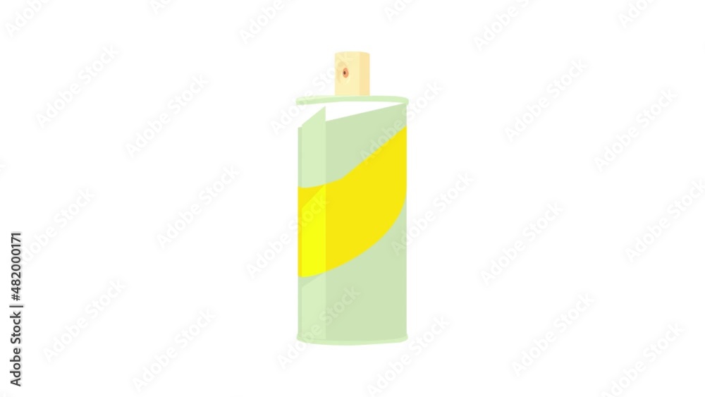 Spray icon animation best cartoon object on white background Spray icon animation best cartoon object on white background