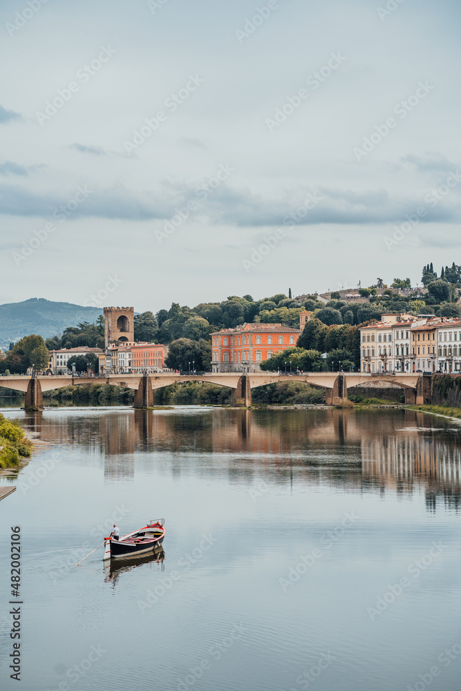 Fototapeta premium view of the old town country