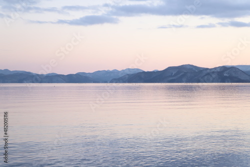 lake in the mountains