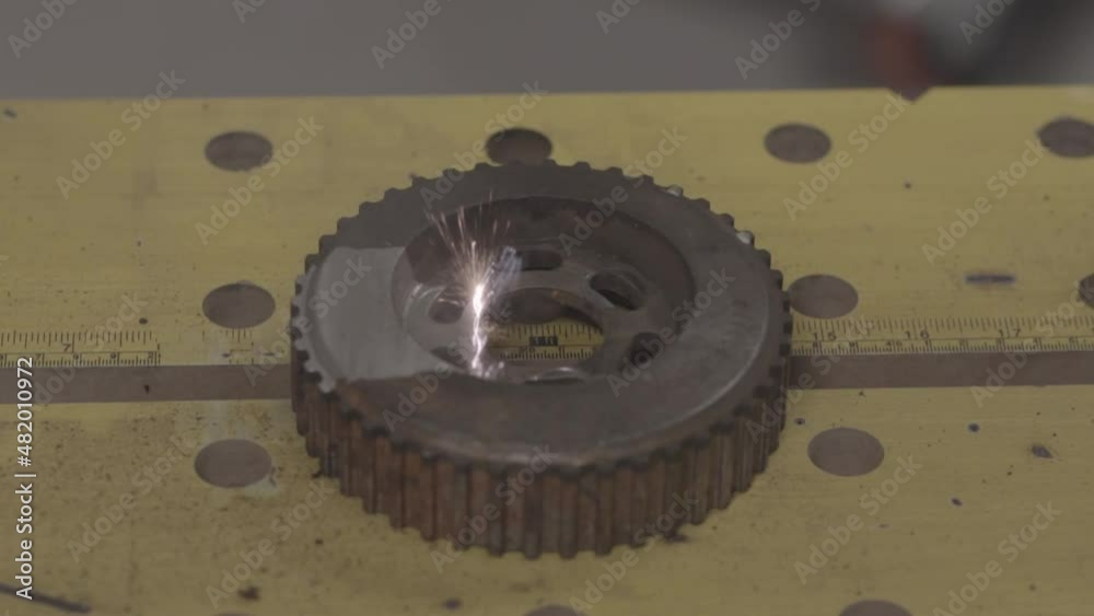 laser metal cleaning, removing of rust