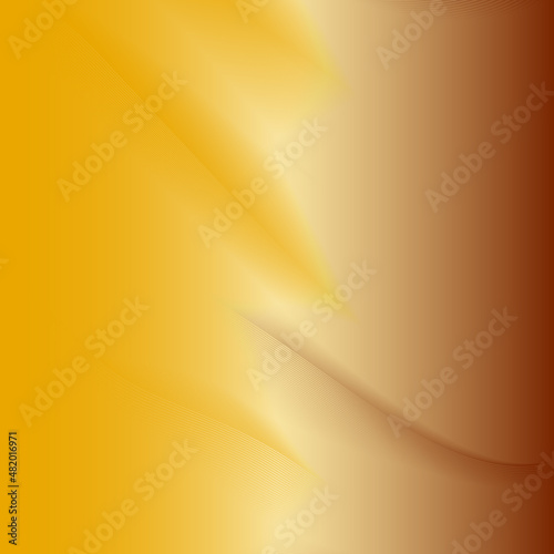 Bright abstract background with yellow-orange gradient for design.3d.