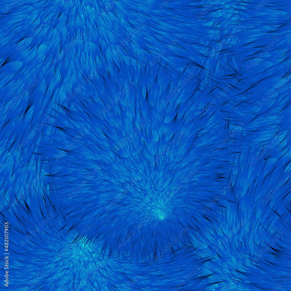 Fototapeta premium seamless abstract pattern texture of fur and fur pompoms