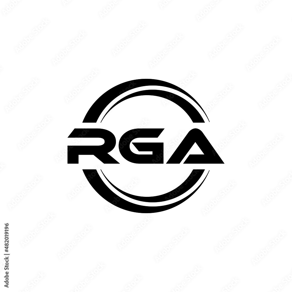 RGA letter logo design with white background in illustrator, vector logo modern alphabet font overlap style. calligraphy designs for logo, Poster, Invitation, etc. RGA letter logo design with white background in illustrator, vector logo modern alphabet font overlap style. calligraphy designs for logo, Poster, Invitation, etc.