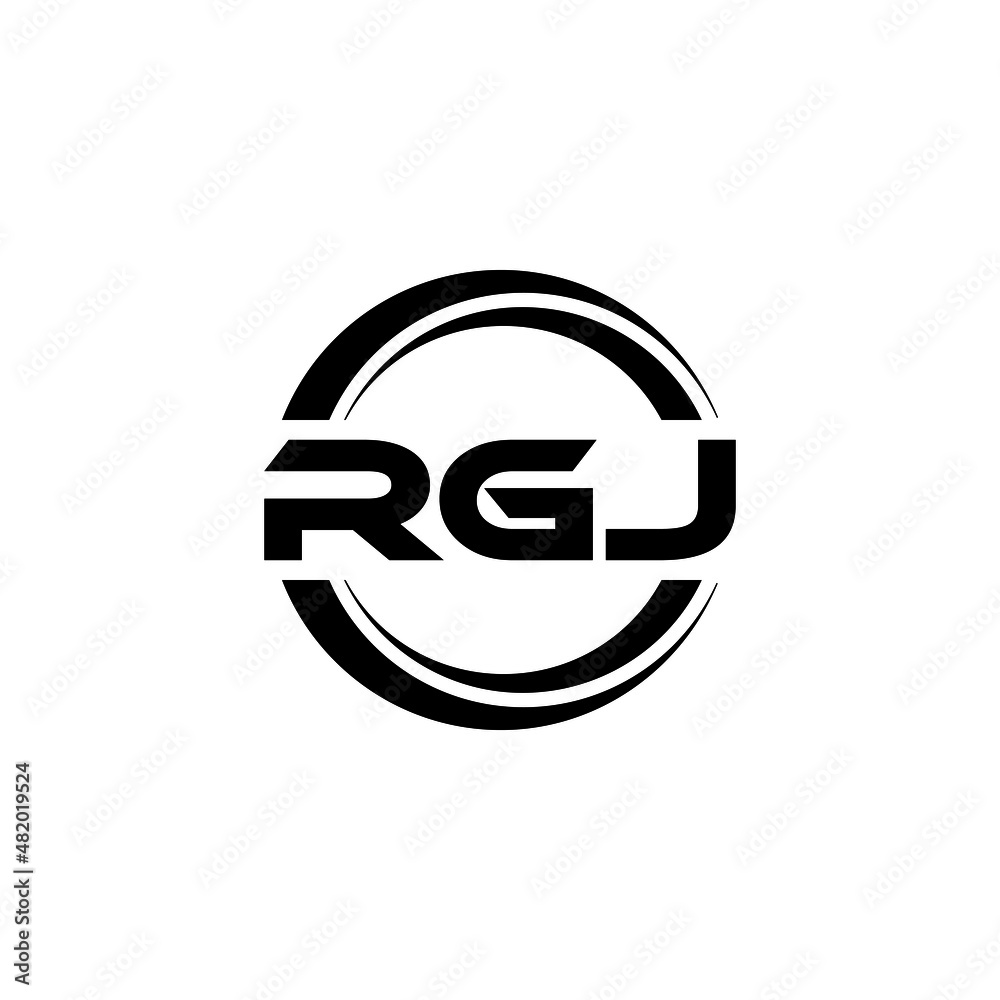 RGJ letter logo design with white background in illustrator, vector logo modern alphabet font overlap style. calligraphy designs for logo, Poster, Invitation, etc. RGJ letter logo design with white background in illustrator, vector logo modern alphabet font overlap style. calligraphy designs for logo, Poster, Invitation, etc.
