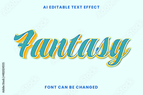 Fantasy Text Effect 