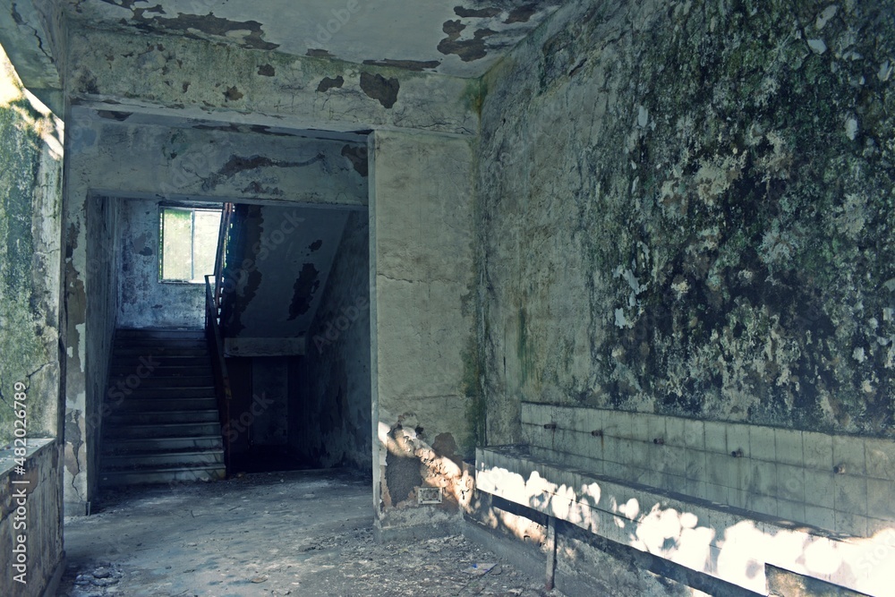 Obraz premium abandoned building 