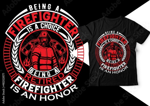 firefighter t-shirt design firefighter grandpa t-shirt design