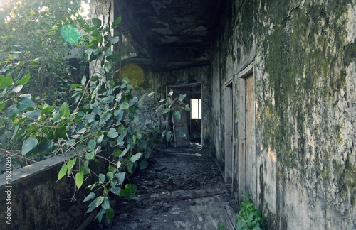 Fototapeta Naklejka Na Ścianę i Meble -  abandoned building