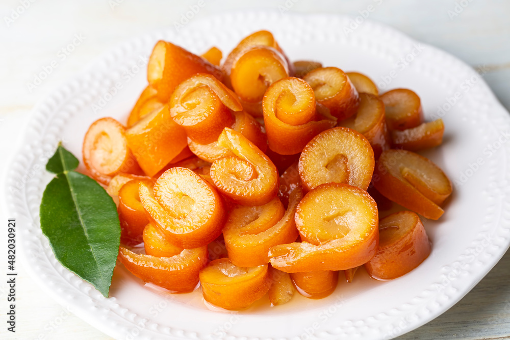 From traditional Turkish cuisine; Orange peel jam (Turkish name; Portakal kabugu receli) From traditional Turkish cuisine; Orange peel jam (Turkish name; Portakal kabugu receli)