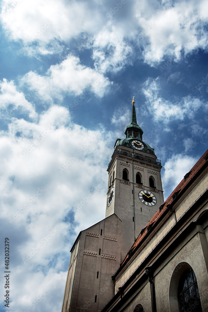 clock tower in Czech