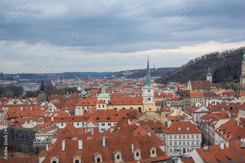 view from charles bridge prague