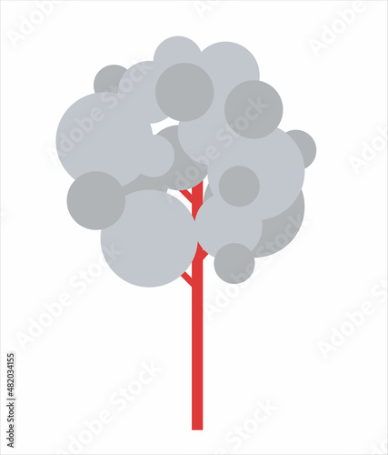 stylized tree